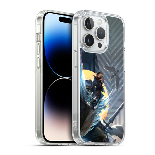 EA Bioware Dragon Age The Veilguard Graphics Davrin Soft Gel Case for Apple iPhone 14 Pro & MagSafe