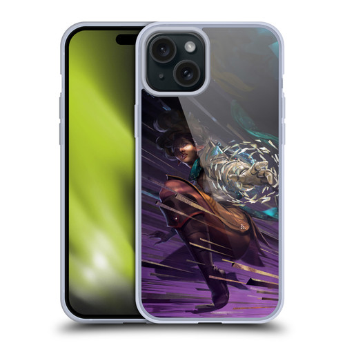 EA Bioware Dragon Age The Veilguard Graphics Bellara Soft Gel Case for Apple iPhone 15 Plus