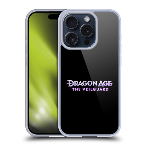 EA Bioware Dragon Age The Veilguard Graphics Logo Soft Gel Case for Apple iPhone 15 Pro