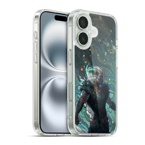 EA Bioware Dragon Age The Veilguard Graphics Taash Soft Gel Case for Apple iPhone 16 & MagSafe