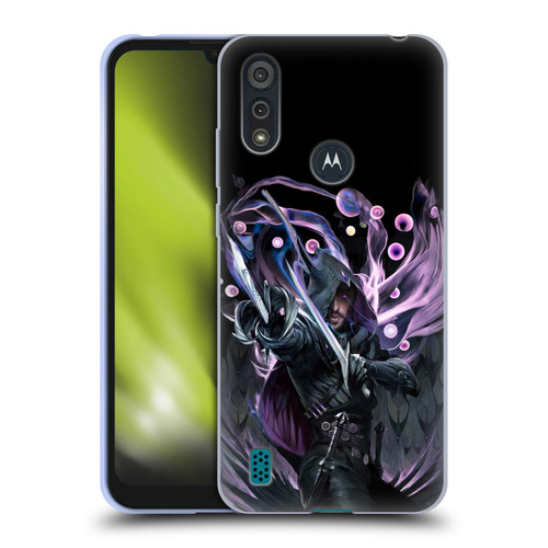 EA Bioware Dragon Age The Veilguard Graphics Lucanis Soft Gel Case for Motorola Moto E6s (2020)