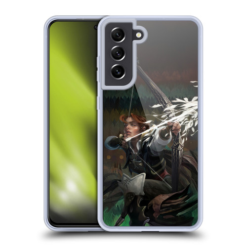 EA Bioware Dragon Age The Veilguard Graphics Harding Soft Gel Case for Samsung Galaxy S21 FE 5G & MagSafe