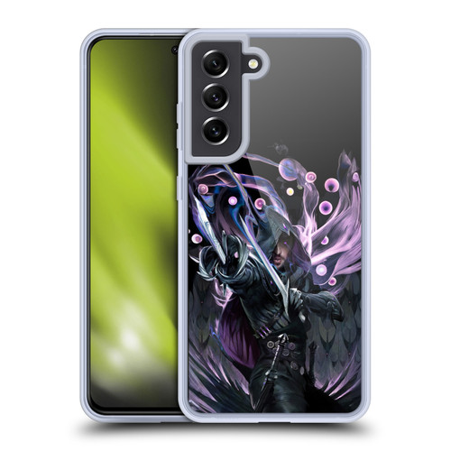EA Bioware Dragon Age The Veilguard Graphics Lucanis Soft Gel Case for Samsung Galaxy S21 FE 5G & MagSafe