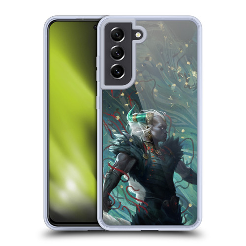 EA Bioware Dragon Age The Veilguard Graphics Taash Soft Gel Case for Samsung Galaxy S21 FE 5G & MagSafe