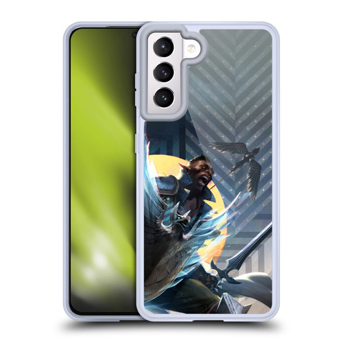 EA Bioware Dragon Age The Veilguard Graphics Davrin Soft Gel Case for Samsung Galaxy S21 5G & MagSafe