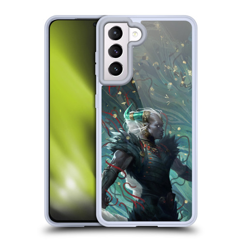 EA Bioware Dragon Age The Veilguard Graphics Taash Soft Gel Case for Samsung Galaxy S21 5G & MagSafe