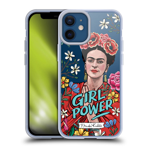 Frida Kahlo Art & Quotes Girl Power Soft Gel Case for Apple iPhone 12 Mini
