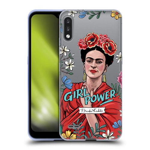 Frida Kahlo Art & Quotes Girl Power Soft Gel Case for LG K22