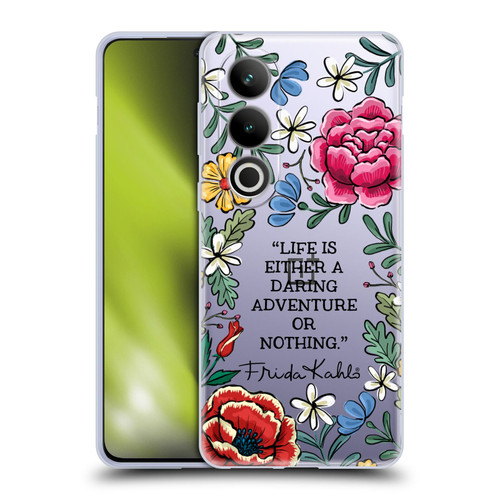 Frida Kahlo Art & Quotes Daring Adventure Soft Gel Case for OPPO OnePlus Ace 3V 5G