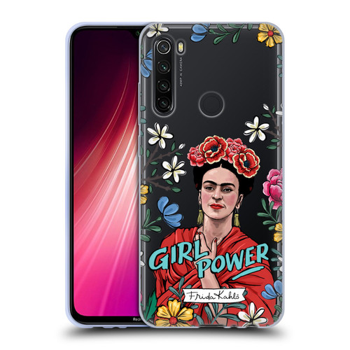 Frida Kahlo Art & Quotes Girl Power Soft Gel Case for Xiaomi Redmi Note 8T