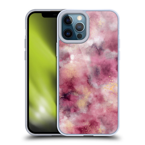 Ninola Colourful Patterns Pink Marble Soft Gel Case for Apple iPhone 12 Pro Max