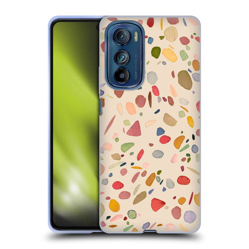 Ninola Colourful Patterns Terrazzo Soft Gel Case for Motorola Edge 30