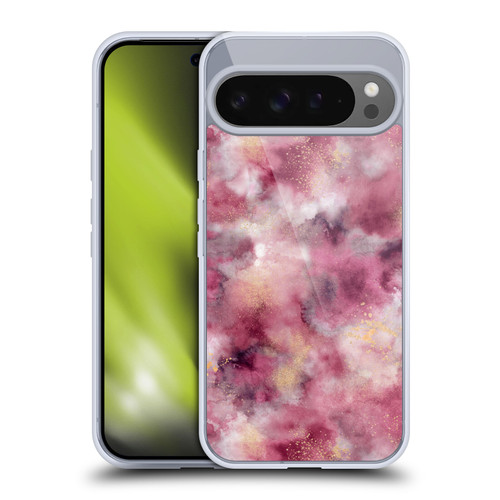 Ninola Colourful Patterns Pink Marble Soft Gel Case for Google Pixel 9 Pro XL