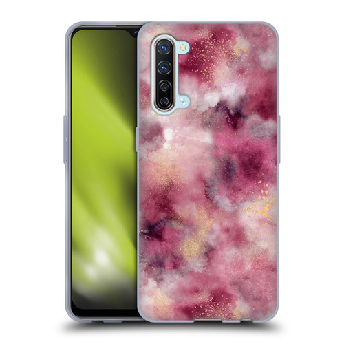 Ninola Colourful Patterns Pink Marble Soft Gel Case for OPPO Find X2 Lite 5G
