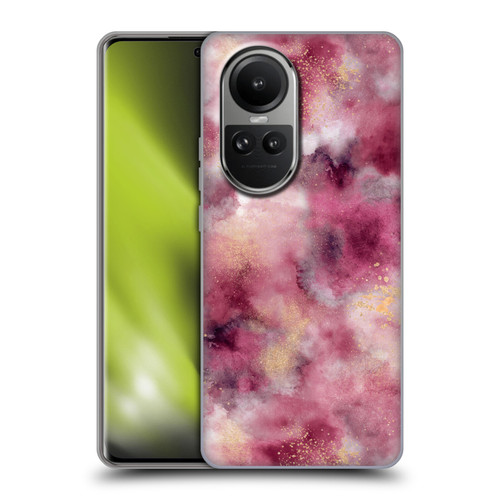 Ninola Colourful Patterns Pink Marble Soft Gel Case for OPPO Reno10 5G / Reno10 Pro 5G