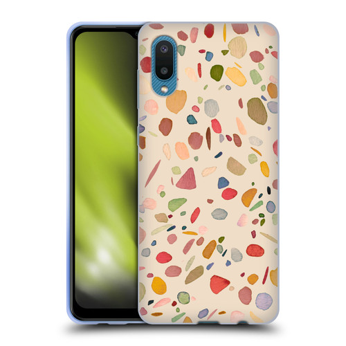 Ninola Colourful Patterns Terrazzo Soft Gel Case for Samsung Galaxy A02/M02 (2021)