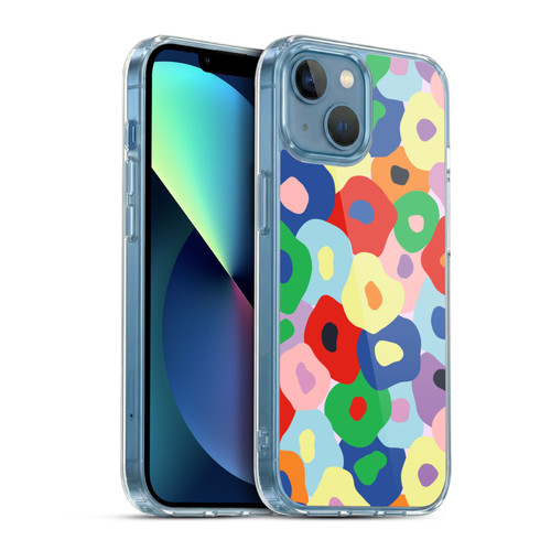 Ninola Colourful Prints Floral Soft Gel Case for Apple iPhone 13 Mini & MagSafe