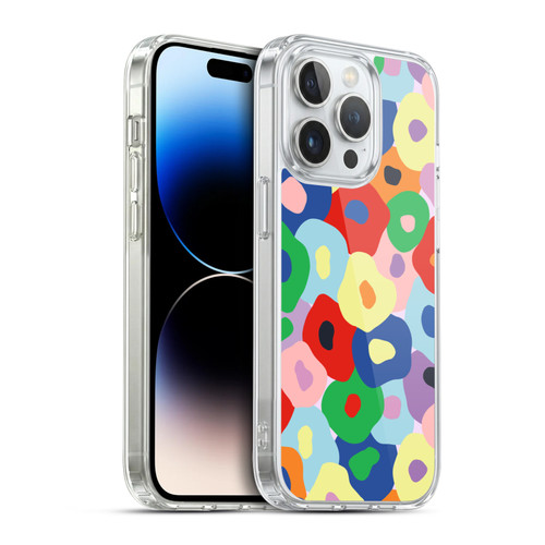 Ninola Colourful Prints Floral Soft Gel Case for Apple iPhone 14 Pro & MagSafe