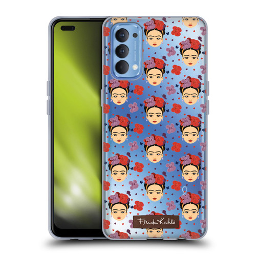 Frida Kahlo Doll Pattern 1 Soft Gel Case for OPPO Reno 4 5G