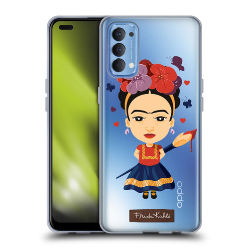 Frida Kahlo Doll Solo Soft Gel Case for OPPO Reno 4 5G