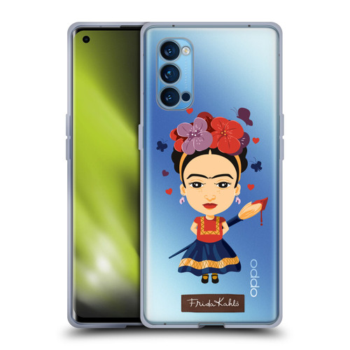 Frida Kahlo Doll Solo Soft Gel Case for OPPO Reno 4 Pro 5G
