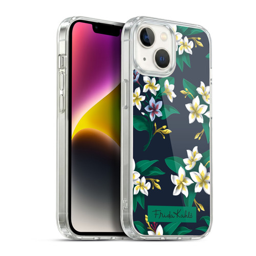 Frida Kahlo Flowers Plumeria Soft Gel Case for Apple iPhone 14