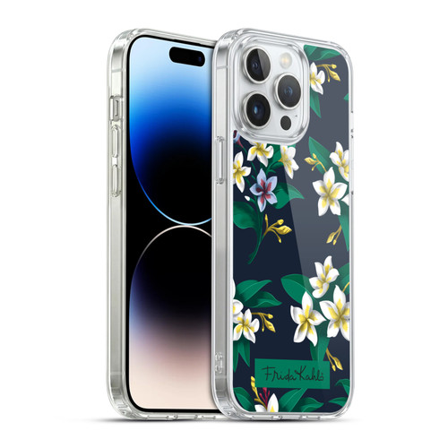 Frida Kahlo Flowers Plumeria Soft Gel Case for Apple iPhone 14 Pro Max & MagSafe