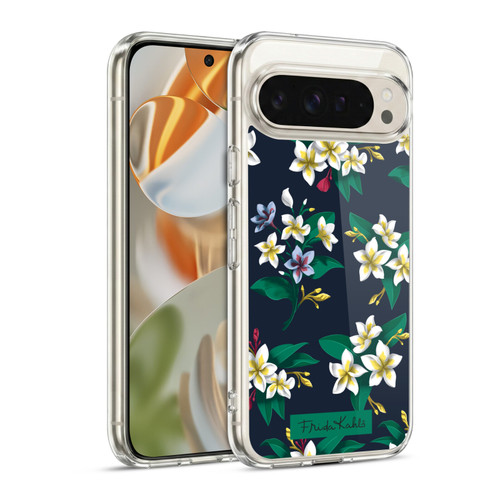 Frida Kahlo Flowers Plumeria Soft Gel Case for Google Pixel 9 / Pixel 9 Pro