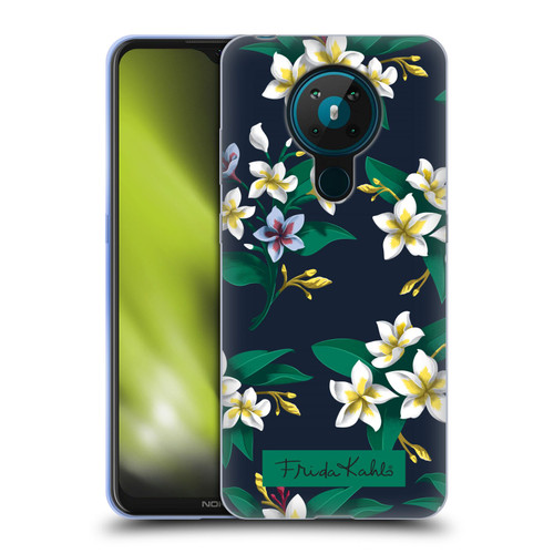 Frida Kahlo Flowers Plumeria Soft Gel Case for Nokia 5.3