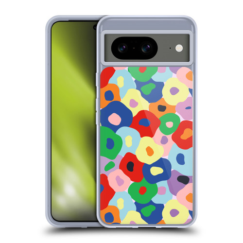 Ninola Colourful Prints Floral Soft Gel Case for Google Pixel 8