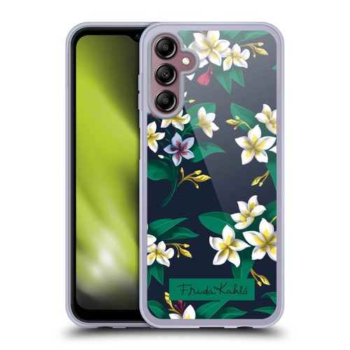Frida Kahlo Flowers Plumeria Soft Gel Case for Samsung Galaxy A14 5G
