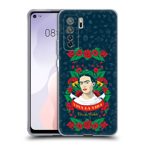 Frida Kahlo Icons Viva La Vida Soft Gel Case for Huawei Nova 7 SE/P40 Lite 5G