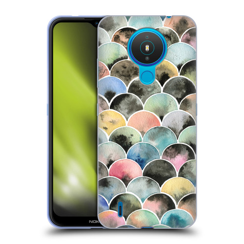 Ninola Colourful Prints Scales Soft Gel Case for Nokia 1.4