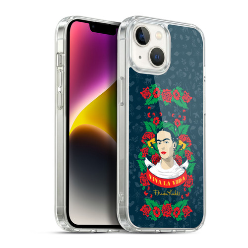 Frida Kahlo Icons Viva La Vida Soft Gel Case for Apple iPhone 14