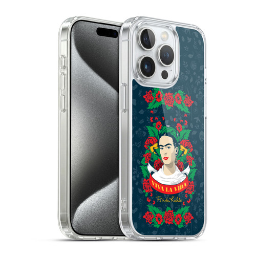 Frida Kahlo Icons Viva La Vida Soft Gel Case for Apple iPhone 15 Pro & MagSafe