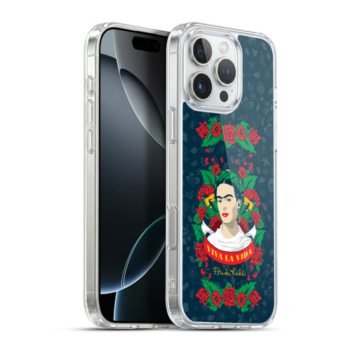Frida Kahlo Icons Viva La Vida Soft Gel Case for Apple iPhone 16 Pro Max & MagSafe