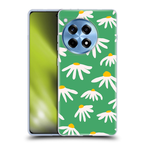 Ninola Colourful Prints Green Daisies Soft Gel Case for OPPO OnePlus Ace 3 5G