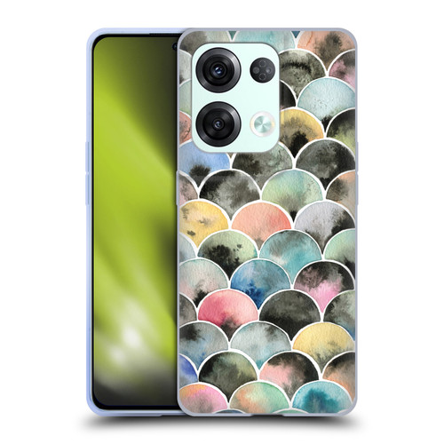 Ninola Colourful Prints Scales Soft Gel Case for OPPO Reno8 Pro