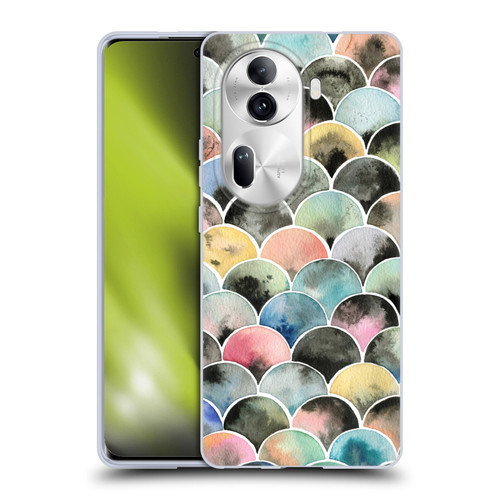 Ninola Colourful Prints Scales Soft Gel Case for OPPO Reno11 Pro