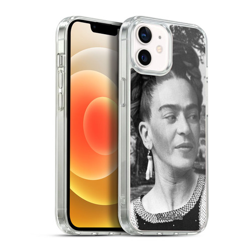 Frida Kahlo Portraits And Quotes Headdress Soft Gel Case for Apple iPhone 12 / iPhone 12 Pro & MagSafe