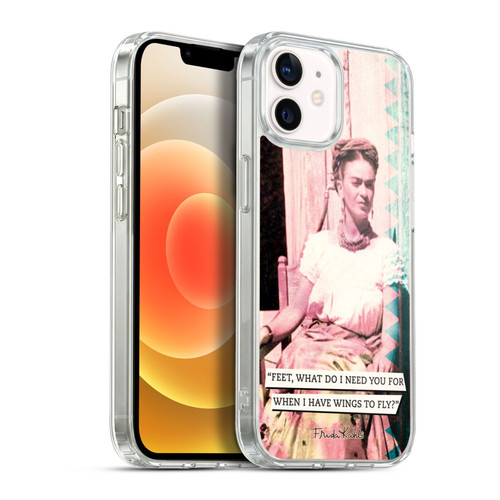 Frida Kahlo Portraits And Quotes Strange Soft Gel Case for Apple iPhone 12 / iPhone 12 Pro & MagSafe
