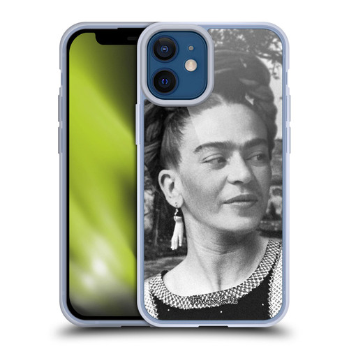 Frida Kahlo Portraits And Quotes Headdress Soft Gel Case for Apple iPhone 12 Mini