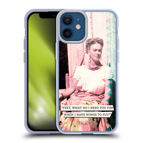 Frida Kahlo Portraits And Quotes Strange Soft Gel Case for Apple iPhone 12 Mini