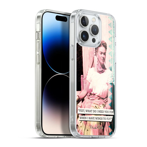Frida Kahlo Portraits And Quotes Strange Soft Gel Case for Apple iPhone 13 Pro Max