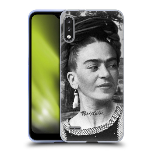 Frida Kahlo Portraits And Quotes Headdress Soft Gel Case for LG K22