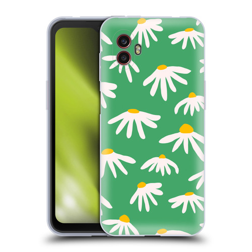 Ninola Colourful Prints Green Daisies Soft Gel Case for Samsung Galaxy Xcover6 Pro/Pro2