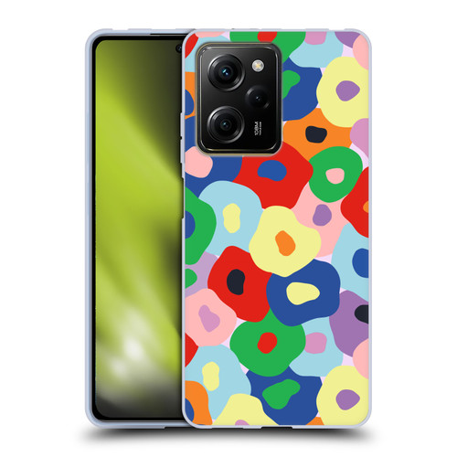 Ninola Colourful Prints Floral Soft Gel Case for Xiaomi Redmi Note 12 Pro 5G