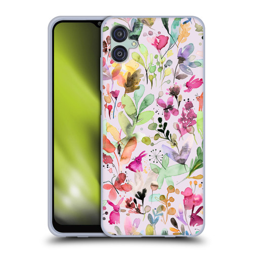 Ninola Flower Patterns Meadow Soft Gel Case for Samsung Galaxy M04 5G / A04e