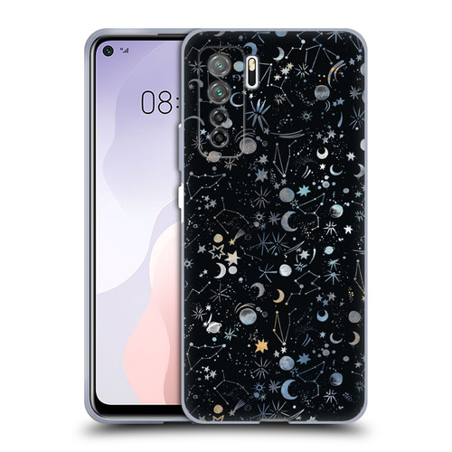 Ninola Patterns 4 Astrology Space Black Soft Gel Case for Huawei Nova 7 SE/P40 Lite 5G