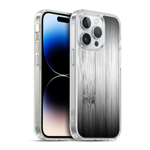 PLdesign Wood Prints Bamboo Burnt Gray Ombre Soft Gel Case for Apple iPhone 13 Pro & MagSafe